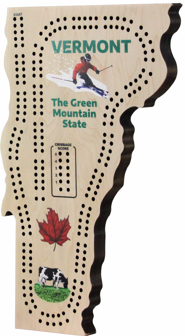 Vermont Continuous Cribbage - Maple Landmark