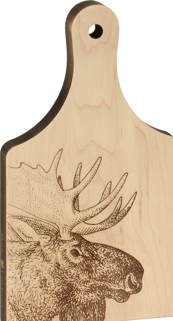 Laser Engraved Personalized store Moose Bear Canoe Cabin Lake House Cutting Board FREE Personalization