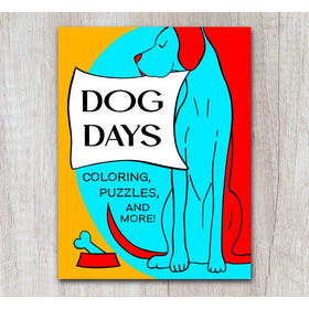 Coloring Book - Dog Days - inkpaperfable